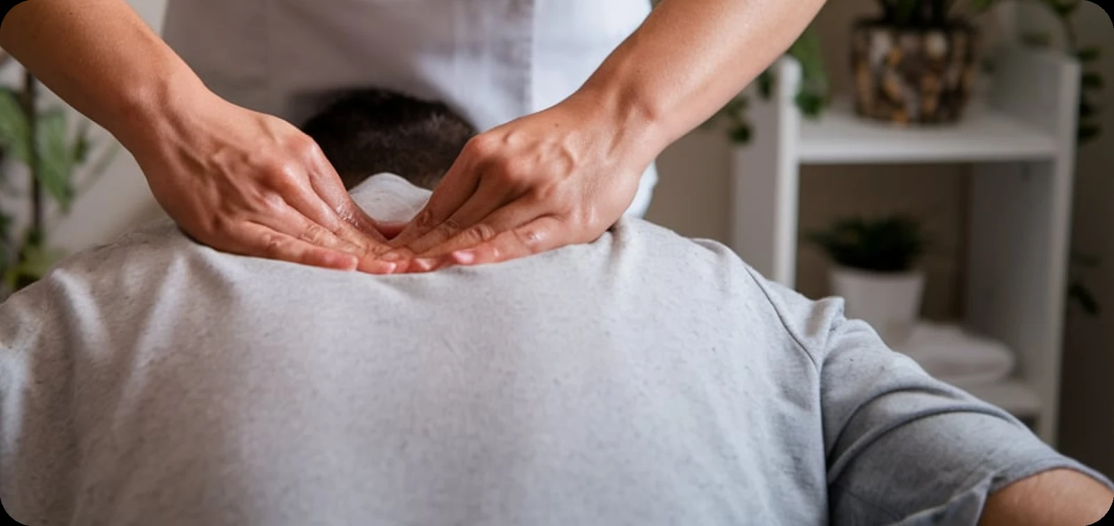 Knocking massage simulation